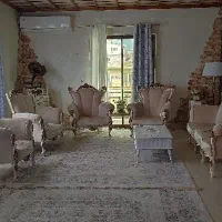 مبل کلاسیک ۷ نفره سالم و تمیز چوب راش قیمت مناسب