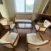 مبلمان چوبی کلاسیک ۷ نفره