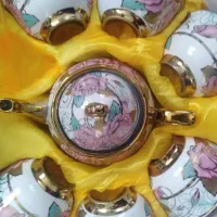 ست قوری کاسه عتیقه|کلکسیون اشیاء عتیقه|آزادشهر, |دیوار