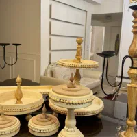 ظروف پذیرایی چوبی و دکوری