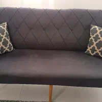 مبل طوسی دو رنگ هفت نفره میز غذاخوری ناهارخوری6نفر