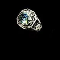 انگشتر نقره موزنایت