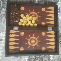 تخته نرد|کلکسیون اشیاء عتیقه|بجنورد, |دیوار