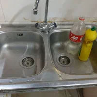 سینگ دوقلو باشیر آب وپایه آهنی مستحکم