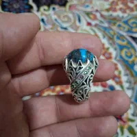 انگشتر نقره فیروزه نیشابوری اصل