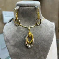 نیم ست کادوئی طلای ۱۸ عیار|جواهرات|شیراز, تندگویان|دیوار