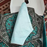 ست رومیزی ترمه حسینی یزد کاملا نو|پرده، رانر، رومیزی|تهران, آزادشهر|دیوار