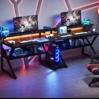 میز گیمینگ مدل ۶۵۷ دونفره مدل k
