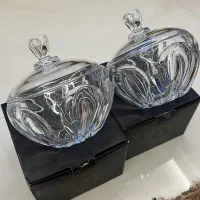 یک عدد شکلات خوری کریستال اصل چک بوهمیا نفیس آکبند