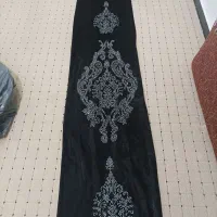 پنل پرده مخمل مشکی|پرده، رانر، رومیزی|اندیمشک, |دیوار