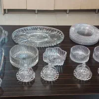 عصرانه خوری قابلمه کریستال چین سوگاکتری قوری استیل|کلکسیون اشیاء عتیقه|مشهد, کوثر|دیوار