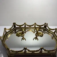 سینی برنجی|صنایع دستی و سایر لوازم تزئینی|شاهینشهر, خانه کارگر|دیوار