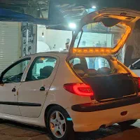 206 مدل 83در حد|خودرو سواری و وانت|رشت, ولکس|دیوار