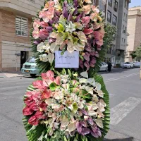 تاج گل ترحیم و افتتاحیه دو طبقه لوکس و اقتصادی