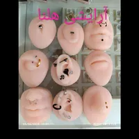 فروش پرسینگ بینی ابرو لب گوش نقره پیرسینگ نقره
