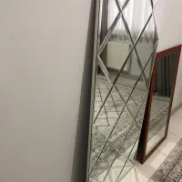 دو عدد آینه ی قدی به ابعاد۱۰۷ در ۵۸ آینه ساده