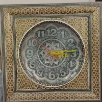 ساعت خاتم کاری دیواری