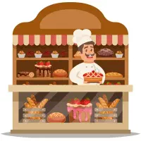 فروشنده قنادی