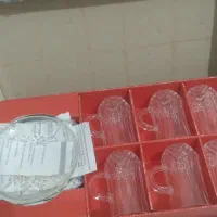 ۱۲ عدد استکان نلبکی قهوه خوری و چای خوری