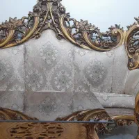 مبل نه نفره سلطنتی|مبلمان خانگی و میز عسلی|بهارستان, |دیوار