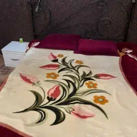 تخت ومیز گرد آرایش فرفورژه