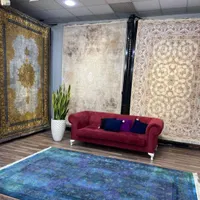 فرش شادنقش مشهد ۱۲۰۰ شانه مدل طلا دلفینی|فرش|شیراز, فرهنگیان|دیوار
