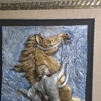 تابلو فایبرگلاس نقش برجسته