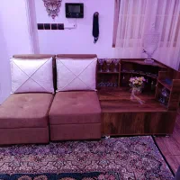 مبل ۸نفره و میز ناهار خوری( ست) و فرش ۹|مبلمان خانگی و میز عسلی|کوچصفهان, |دیوار