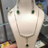 سرویس و نیم ست وگردنبند نقره|جواهرات|شیراز, بازار|دیوار