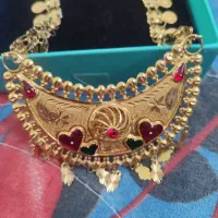 طلا گردنبد ماهک معجر نونو