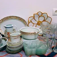 ظروف چینی وشیشه ای