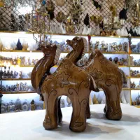 مجسمه دختر میزبان گلدان طوقدار تی بگ لوستر گلدار|صنایع دستی و سایر لوازم تزئینی|قم, سراجه|دیوار