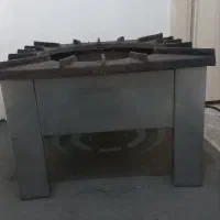 گاز استیل سه شعله با رویه چودنی