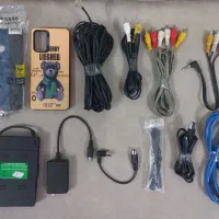 قاب گوشی و OTG گوشی و کابل سه فیش و کابل دو فیش