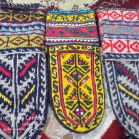 جوراب بلند کاموایی|لباس|ماسال, |دیوار