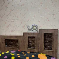 تخت و کمد و آینه|تخت و سرویس خواب|مشهد, سناباد|دیوار