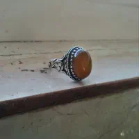 انگشتر نقره سیترین و شرف الشمس و آماتیس|حراج|قم, شاه ابراهیم|دیوار