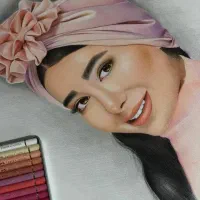 پرتره طراحی چهره  و نقاشی چهره سیاهقلم رنگی|تابلو، نقاشی، عکس|شیراز, قصرالدشت|دیوار