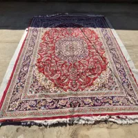 دوتخته فرش ۱۲متری کارکرده ویک تخته فرش گرد بافت|فرش|مشهد, هنرستان|دیوار