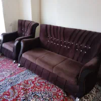 مبلمان راحتی پارچه مخمل در حد
