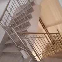 نصب نرده استیل راه پله وتراس|خدمات پیشه و مهارت|میانه, |دیوار