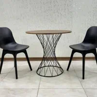 صندلی فایبر گلاس پلاستیکی پایه پلیمر کد10کرج/گلشهر