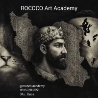 آموزش سیاه قلم  روکوکو