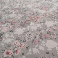 فرش نه متری ۱۵۰۰ شانه مدل باغ جان سیلور