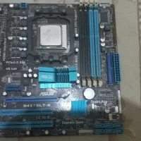 باندل ddr3 مادربرد ایسوس با cpu 4هسته