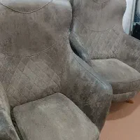 مبل ۸ نفره تخت شو همراه میز جلو مبلی و عسلی چوبی|مبلمان خانگی و میز عسلی|اسلامشهر, شهرک سعیدیه|دیوار