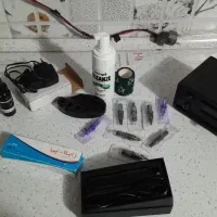 دستگاه تاتو بدن به همراه کمی لوازم|آرایشی، بهداشتی، درمانی|سنگر, |دیوار