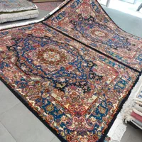 فرش دستباف(بساک) سالاری تبریز مملو از ابریشم|فرش|مشکیندشت, |دیوار