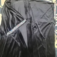 مانتو عبایی مخمل درجه یک