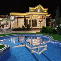 عمارت وکاخ ویلا استخر ابگرم